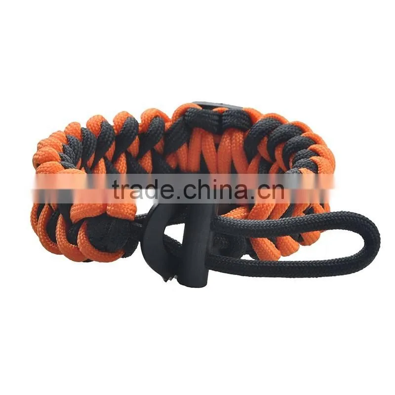 Wholesale High Quality Multi-Color Survival 550 Paracord Bracelet With Logo