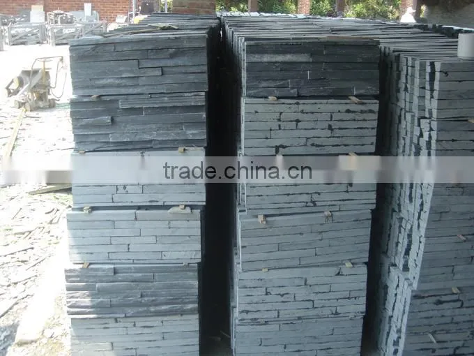 Exterior slate wall panel