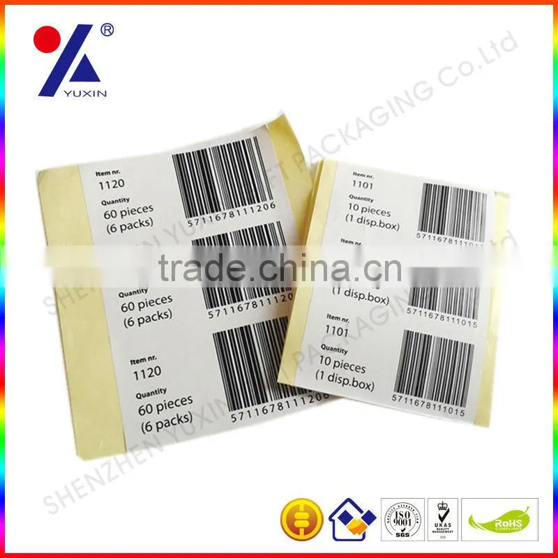 printing adhesive sticker&paper sticker label/self adhesive colored sticker labels/Sticker Labels/transparent label