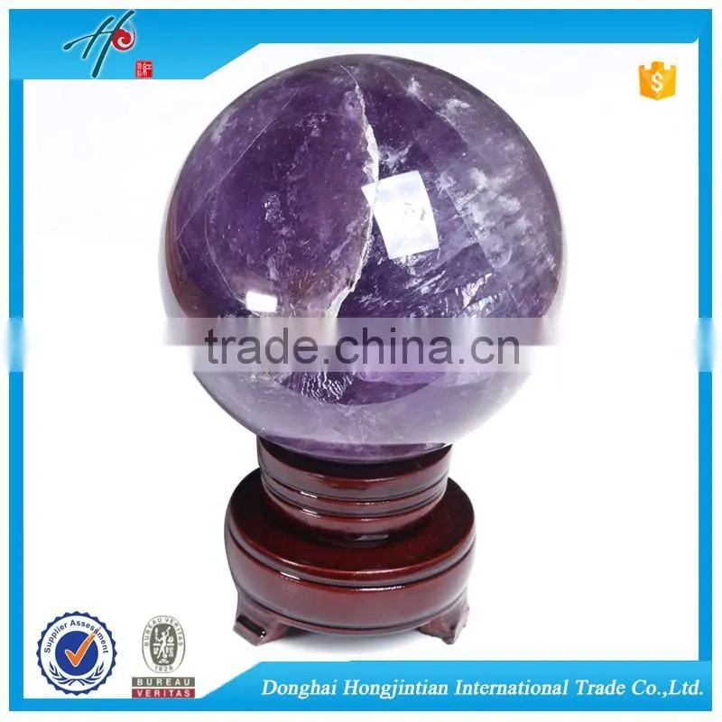 HJT Nature crystal ball personalized quartz sphere
