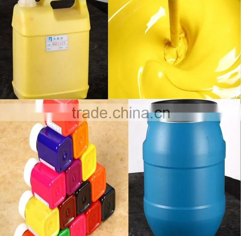 Foshan manufacture bright luster, full color spectrum ,water-based pigment psate for pigment printing