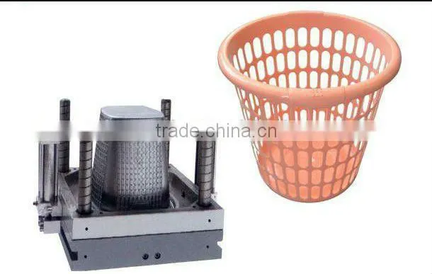 Plastic trash bin mould