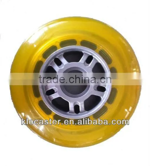 high rebound inline pu wheel