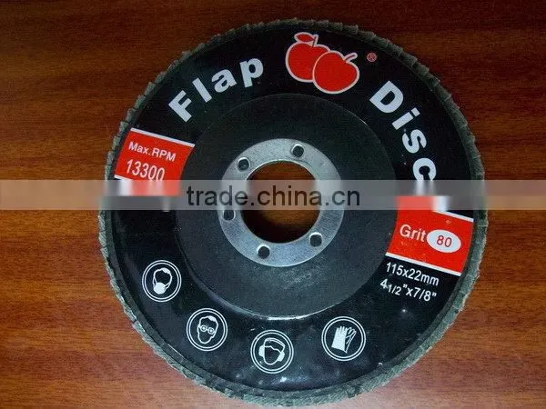 Good quality hot-sale 45 flexible flap disc