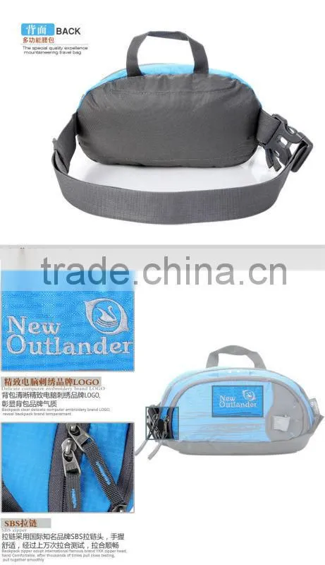 waterproof nylon stylish fanny pack 2079
