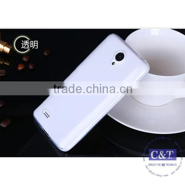 C&T New Products Ultra Thin Soft TPU Protective Case Cover For Xiaomi Redmi Note Prime