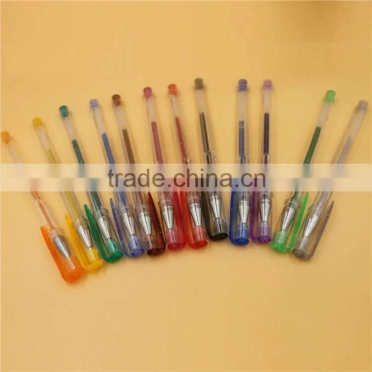 rainbow gel ink pen set (G-100)