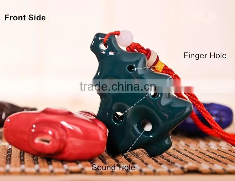 Christmas Tree Ocarina Flute For Children Present