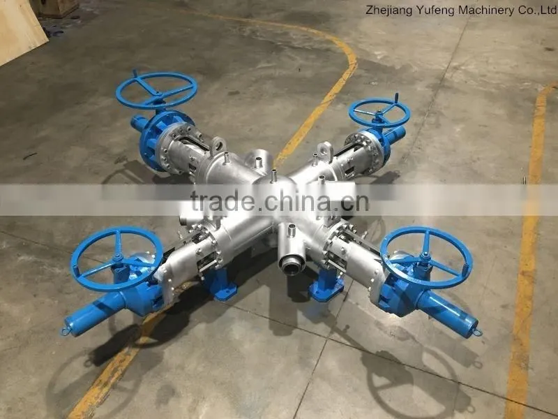 Jacket melt 5-way Valve,polymerization valve