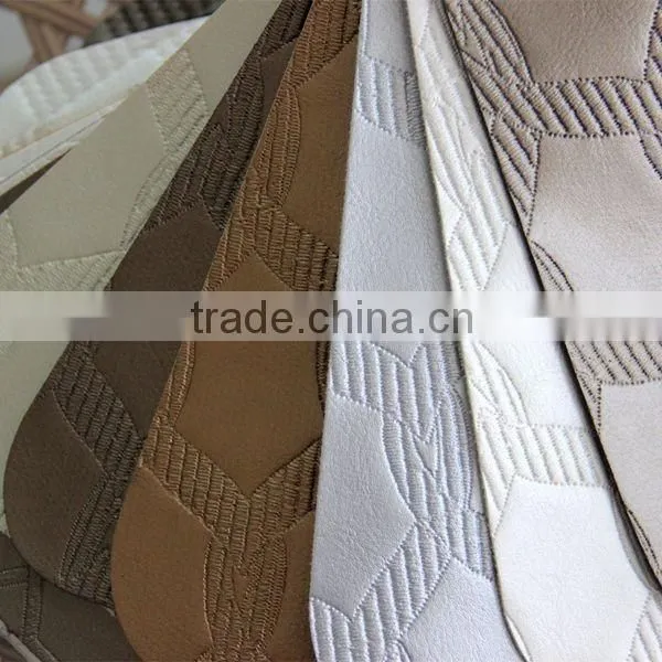 upholstery leather for home decoration usge ,popular use for living room ,bedroom,wallpaper