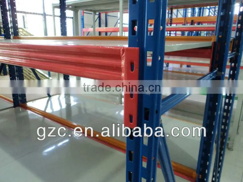 Heavy duty metal rack with shelf & storage rack with steel plate
