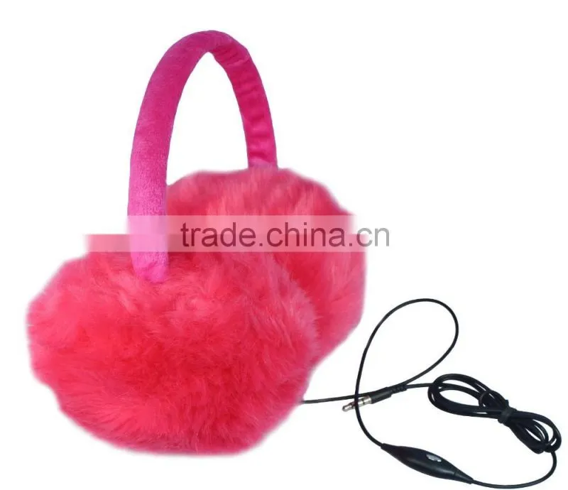 Warmer earmuff headphones promotion gift music earmuff headphones