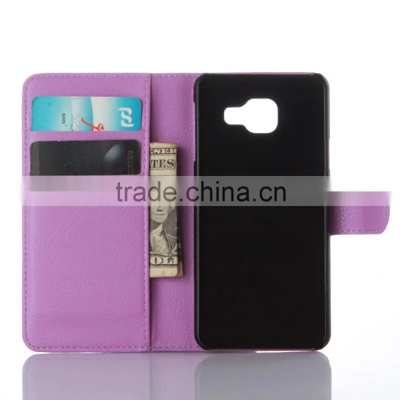 High Quality Leather Card Wallet Folio Stand Flip Case Cover for Samsung GALAXY A3 A310