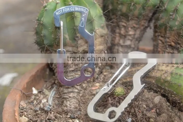 Factory price carabiner with logo
