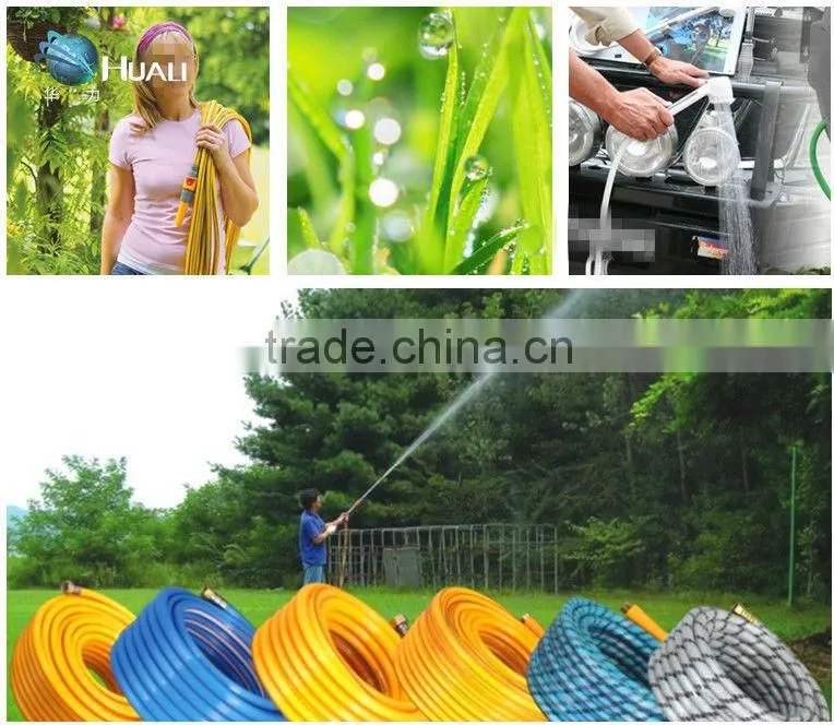 high pressure PVC spray hoses with 5 layers, Flexible garden hose