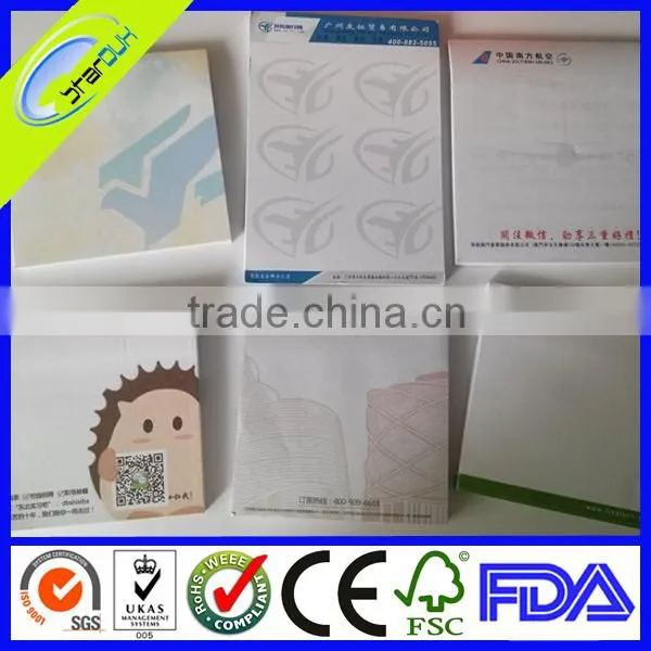 customized sticky notepad wholesale