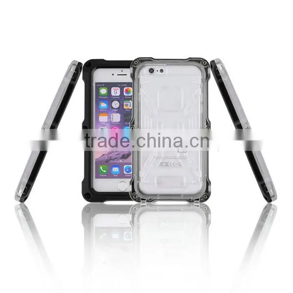 5.5 Inch for iPhone 6 Plus 6S 6 Case Waterproof Fingerprint With Screws