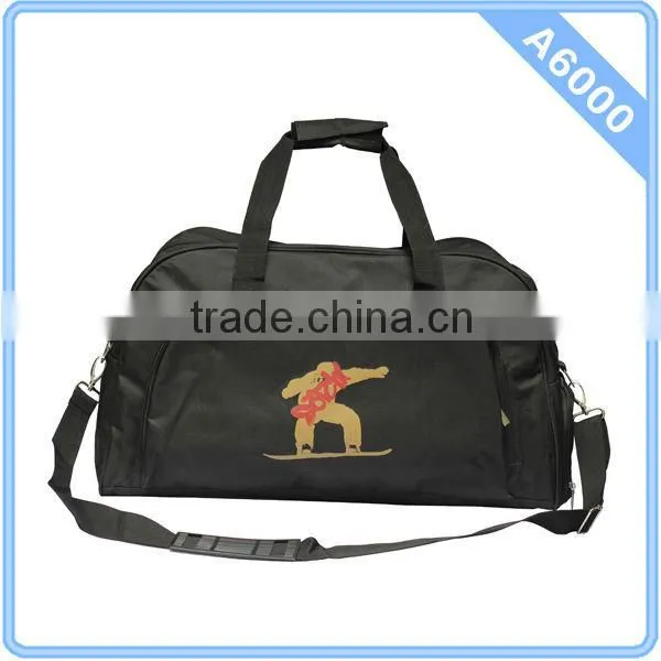 Organizer Two Compartments With Logo Large Duffle Bag