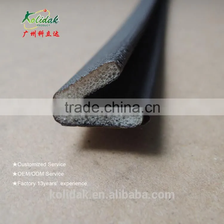 Self-adhesion Co-extrusion Dust proof PE+PU Coating type foam seal strip