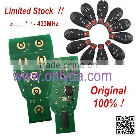 original Suzuki 2 button remote key with 434mhz
