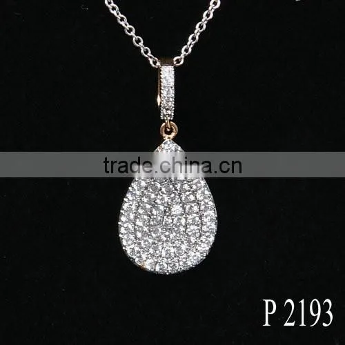 2016 The new Silver Wedding designs Fashion imitation jewelry set