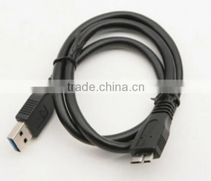 High Speed USB 3.0 A Male to Micro B Male usb 3.0 Cable For External HDD -1.5ft
