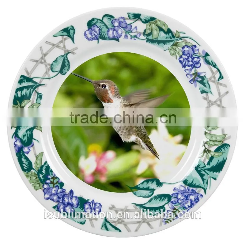 Coated photo plate for sublimation