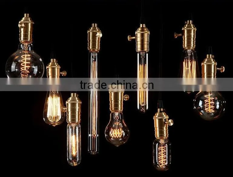 Antique Decorative Carbon Filament Bulb G95 E27 clear 110-130V or 220-240V