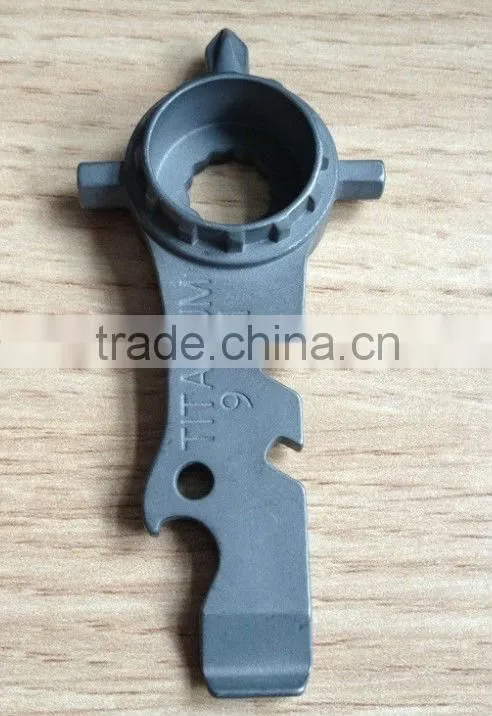 Titanium casting bicycle tool,outdoor titanium hand tools