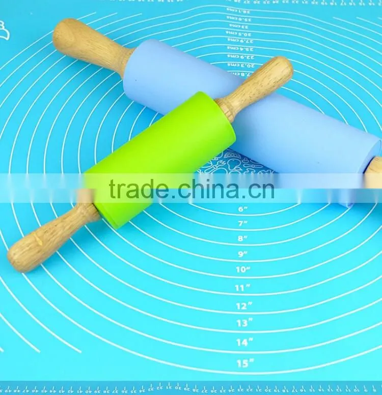 2015 High Quality FDA&LFGB Certificate Silicone Rolling Pin
