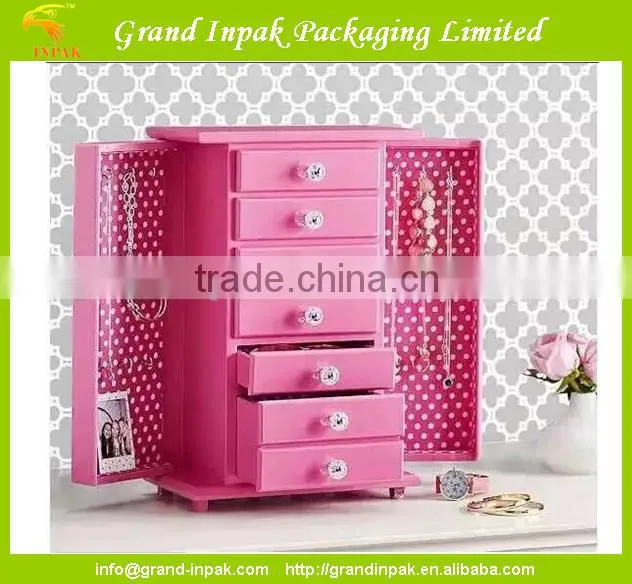 High Quality Larger Jewelry Wooden Display Gift Box