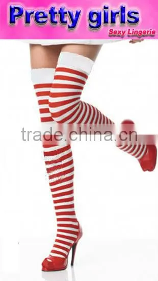 hot sale sexy black and red stocking m1387