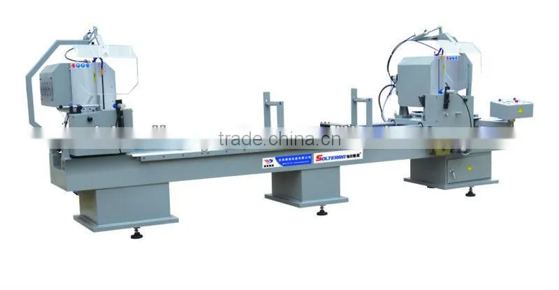 aluminum & pvc windwos double head Cutting Saw