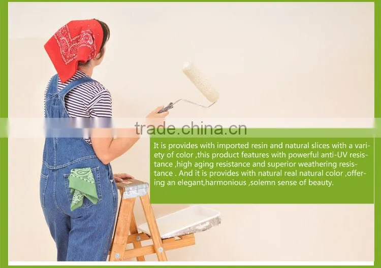 Fast drying flake paint for building coating