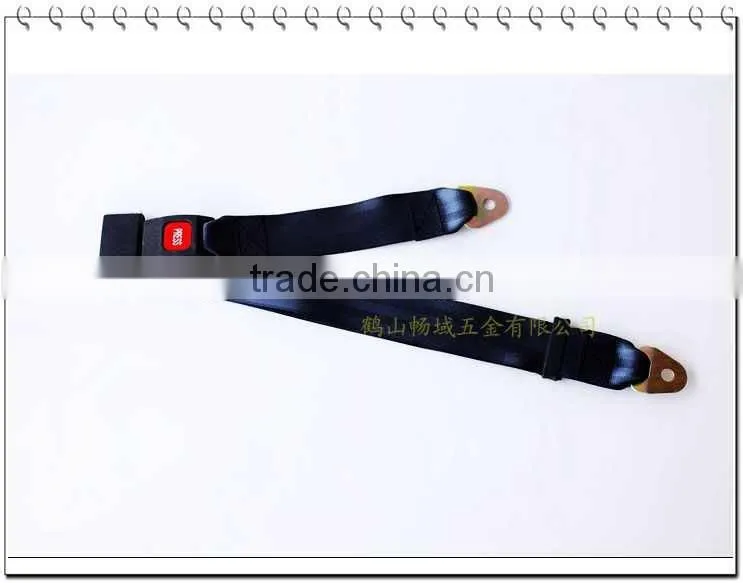 Simple two-point safety belt