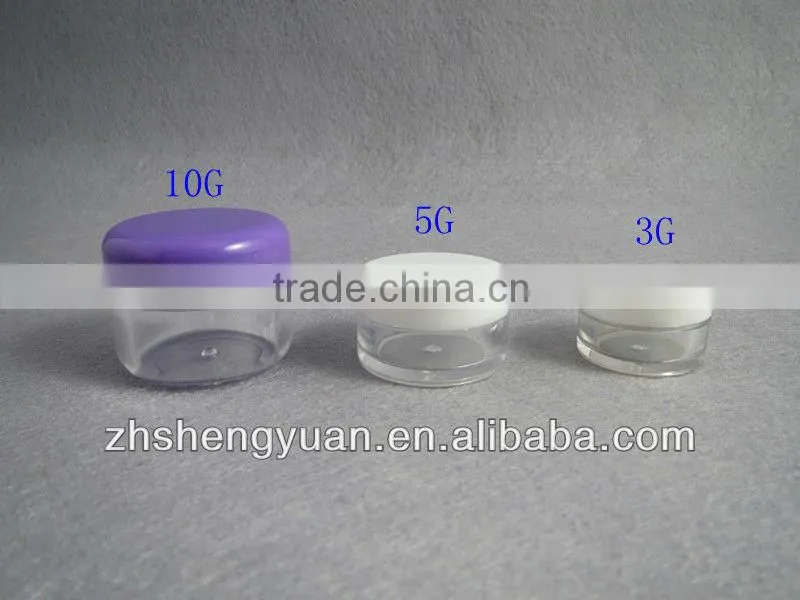 35g round shape PP cream jar for cosmetic
