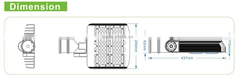 New Arrival IP65 LED Street light 5 Years Warranty with Good price LED street light