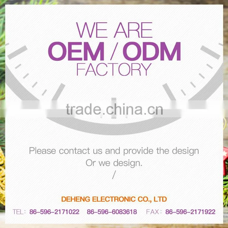 DEHENG Zhangzhou funny art metal creative wall clock