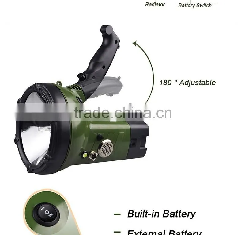 100w HID xenon Hunting Light Handle Flashlight searchlight Hunting lamp