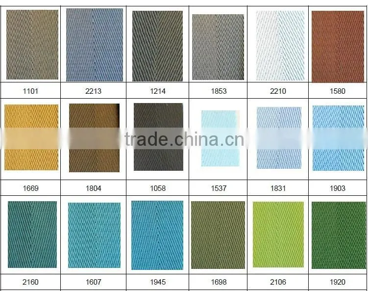 Various Colors V Pattern Nylon Webbing, Weave Nylon Webbing, Bag, Garments, Shoes, Belts and Furniture Use Webbing