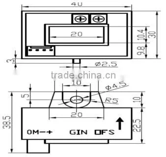 current transducer RCS09A-100 (Ipn=100A) for intelligent grid