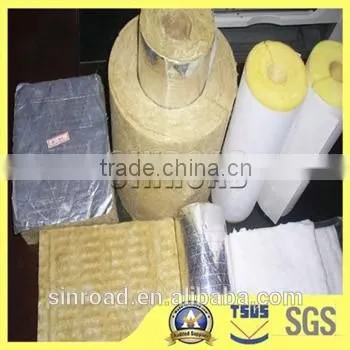 ASTM & CE Rock Wool Mineral Wool with Aluminum Foil