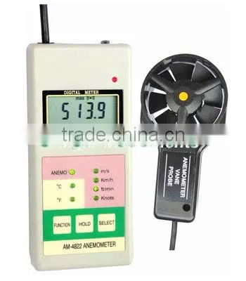 Digital Anemometer AM-4822,handheld anemometer, wind anemometer