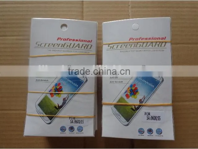 0.125mm pet 3 layers High Clear screen protector for mobile phone screen skins