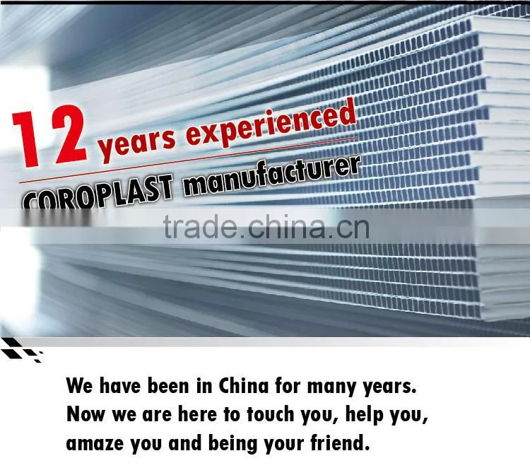 Best Price Pp Corrugated Board/pp Corrugated Sheet/pp Fluted Board For Flooring Protection