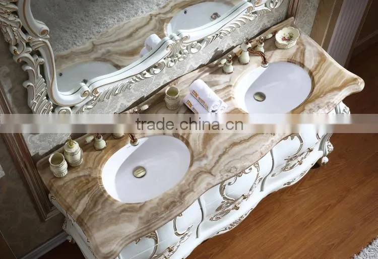 Top quality royal europe french style bathroom cabinet