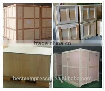 15bar belt drive textile industrial screw air compressor