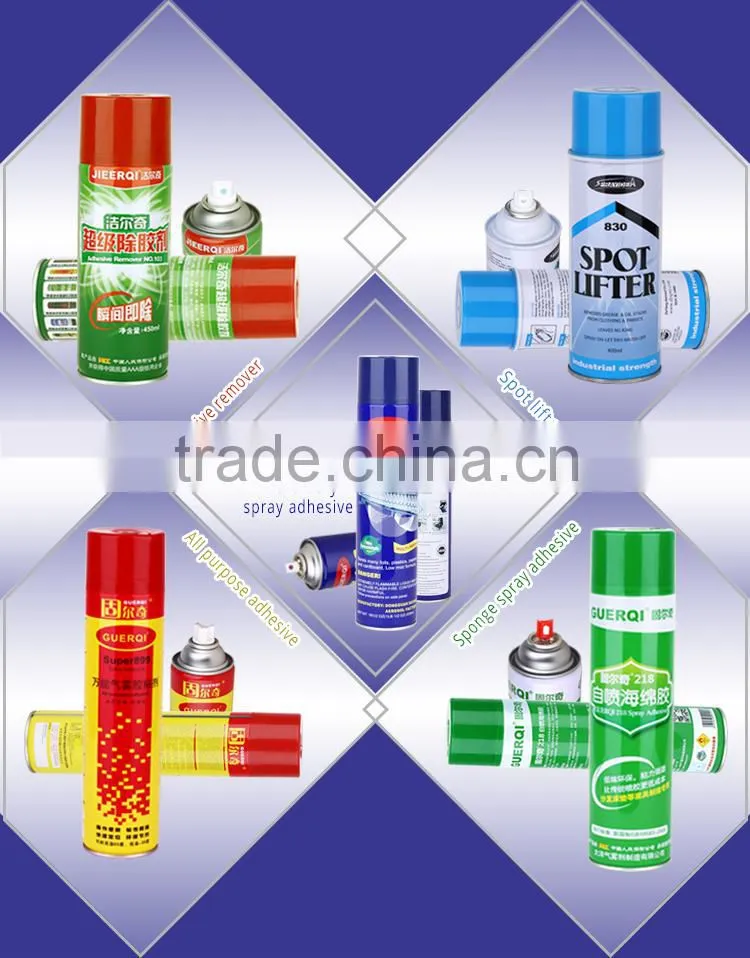 Good after-sales service spray adhesive for cloth screen