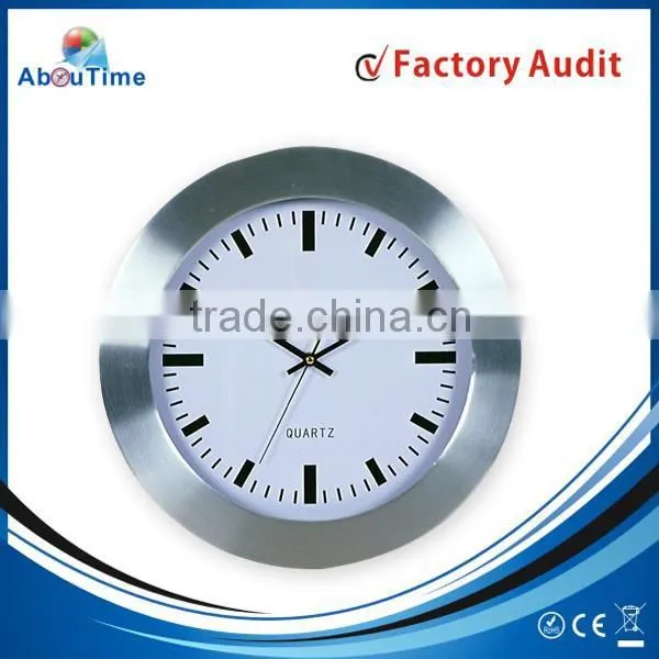 12INCH Aluminium dial wall clock for home or office decoration!