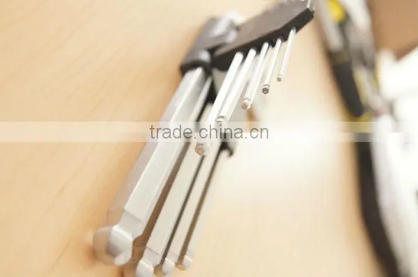 9PCS Ball Head Key Wrench Set/Ball Head Allen Key Wrench